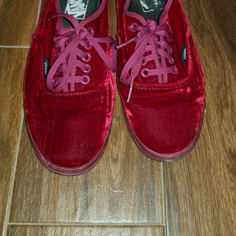 Sick Red Velvet Vans